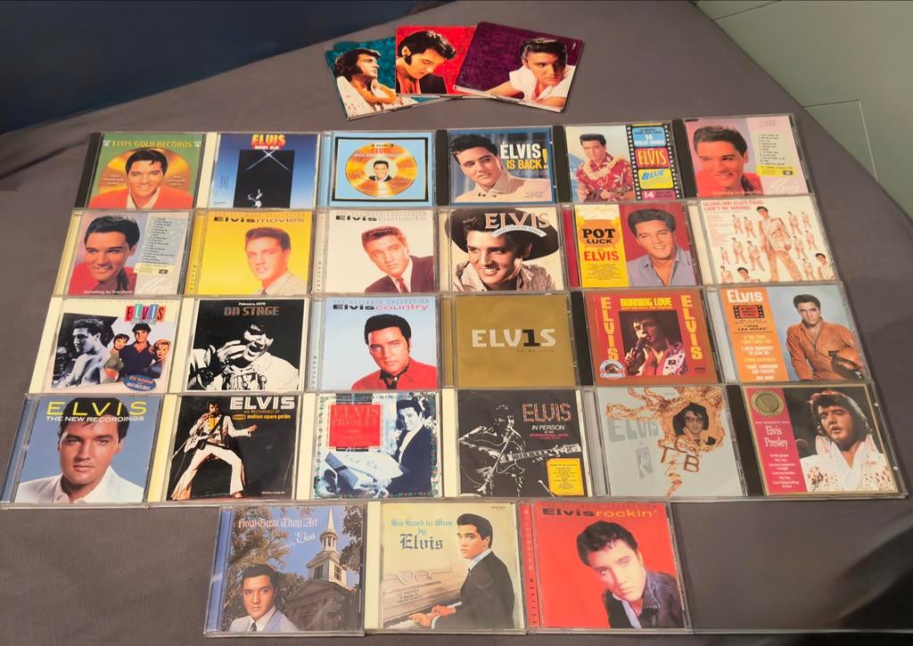 Grote collectie Elvis Presley CD's - Diverse albums, Ophalen of Verzenden, 1960 - 1969, Gebruikt, Boxset