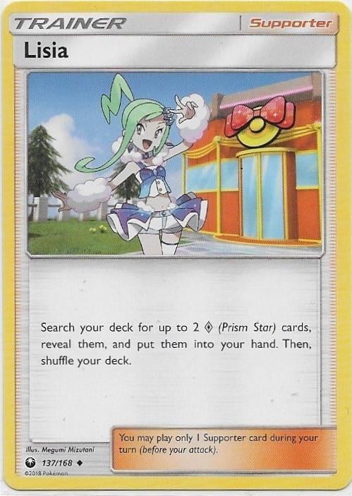 Celestial Storm,  Lisia [uncommon] 137/168, Verzenden, Nieuw, Losse kaart
