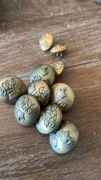 10 oude uniform knopen”Royal Tank Corps(RTC)1923-1939, Verzamelen, Ophalen of Verzenden, Landmacht, Engeland, Overige typen