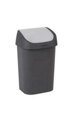 Curver mistral afvalbak swing 25 liter antraciet, Huis en Inrichting, 40 liter of meer, Ophalen of Verzenden, Zo goed als nieuw
