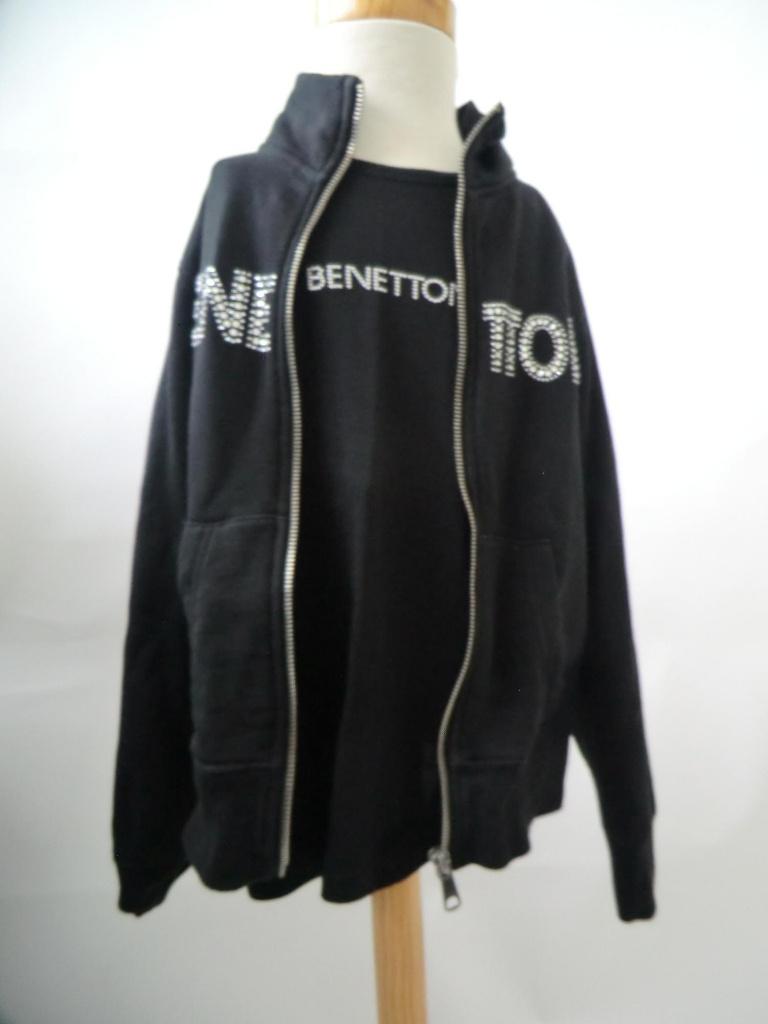 BENETTON 2 delige set blingbling 128-134 in ~~nieuw~~ staat, Kinderen en Baby's, Kinderkleding | Maat 128, Verzenden, Zo goed als nieuw