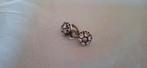 @oude mooie oorbellen fianit-steentjes in zilver@, Ophalen of Verzenden, Zilver
