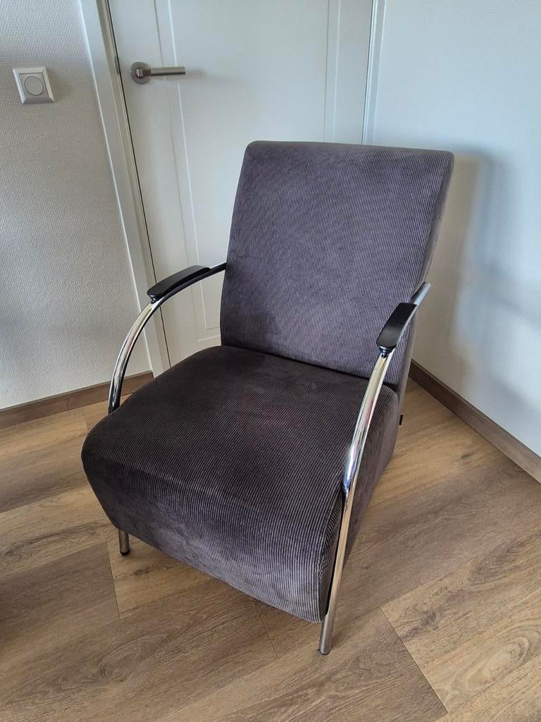 WOOOD Fauteuil Halifax stoel, Ophalen, Zo goed als nieuw, 75 tot 100 cm, 50 tot 75 cm