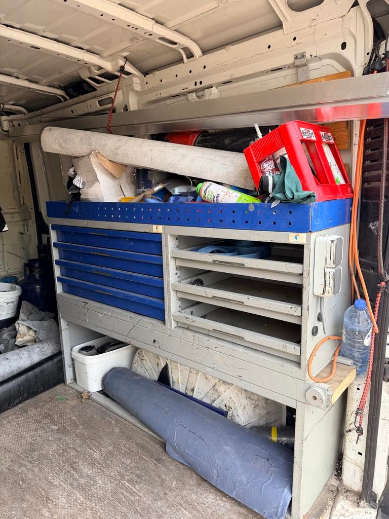 Bedrijfswagen inrichting kast werkbus, Ophalen of Verzenden, Gebruikt