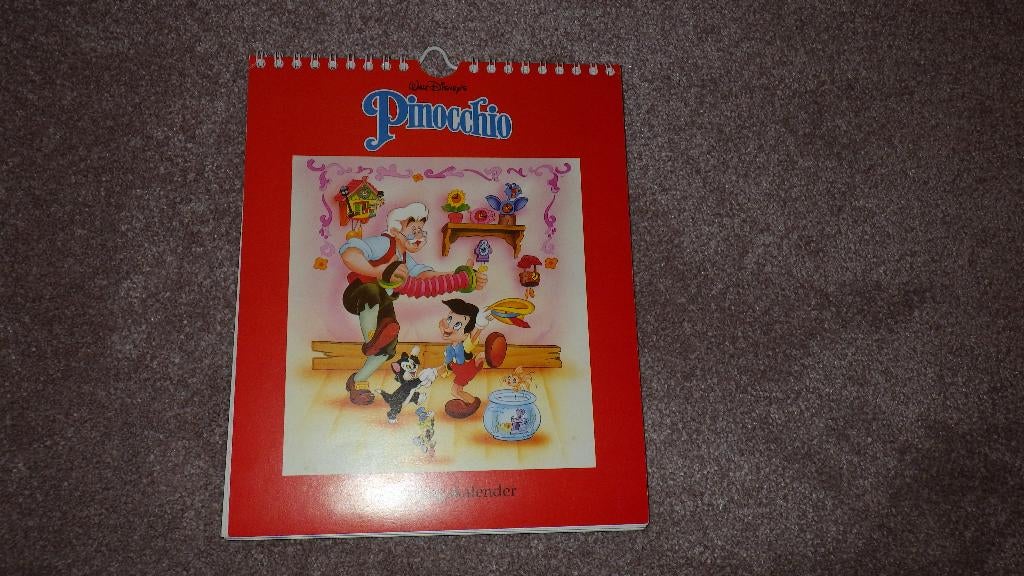 mooie Pinokkio verjaardagskalender, Verzamelen, Ophalen of Verzenden, Overige typen