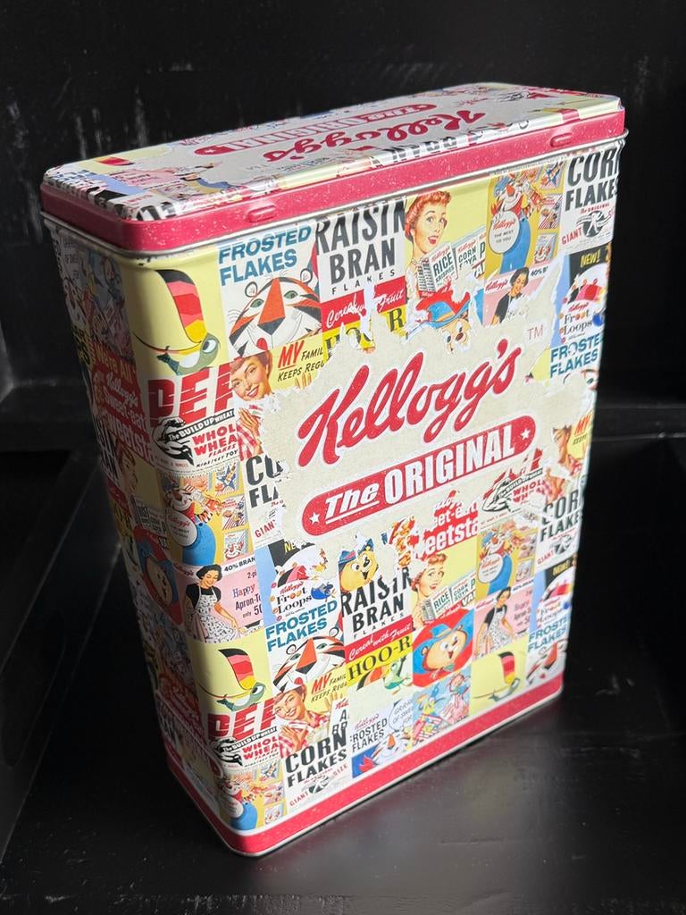 Nostalgic-Art bewaarblik XL Kelloggs the original, Ophalen, Zo goed als nieuw, Overige
