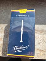 Gratis Vandoren klarinet rietjes 2 1/2 (nog 5 stuks), Ophalen, Nieuw, Bes-klarinet