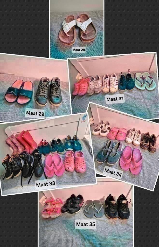 Meisjes schoenen maat 28, 29, 31, 33, 34 & 35, Ophalen of Verzenden, Zo goed als nieuw, Meisje, Schoenen