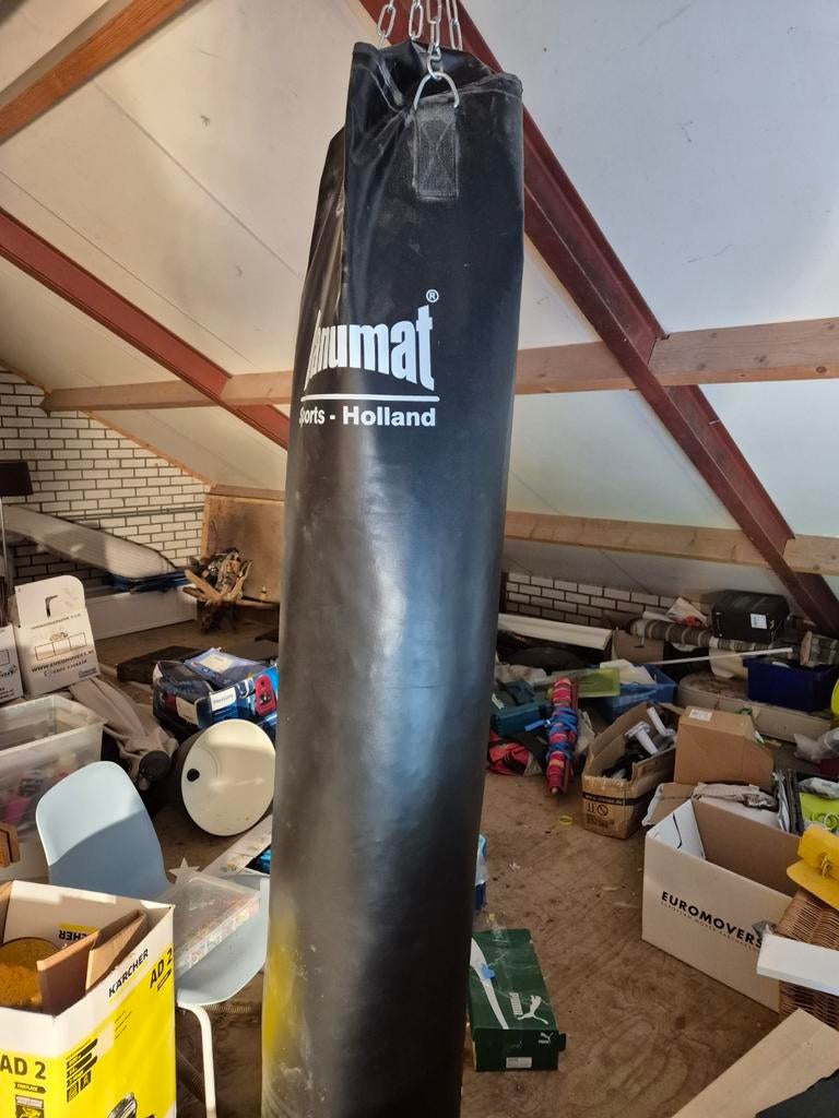 Hanumat bokszak met ketting, Ophalen, Gebruikt, Bokszak