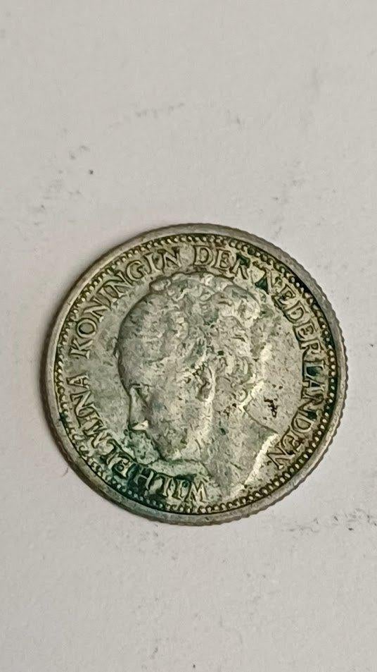 10 cent  Wilhelmina 1937 / dubbeltje / ƒ0,10, Postzegels en Munten, Munten | Nederland, Losse munt, 10 cent, Koningin Wilhelmina