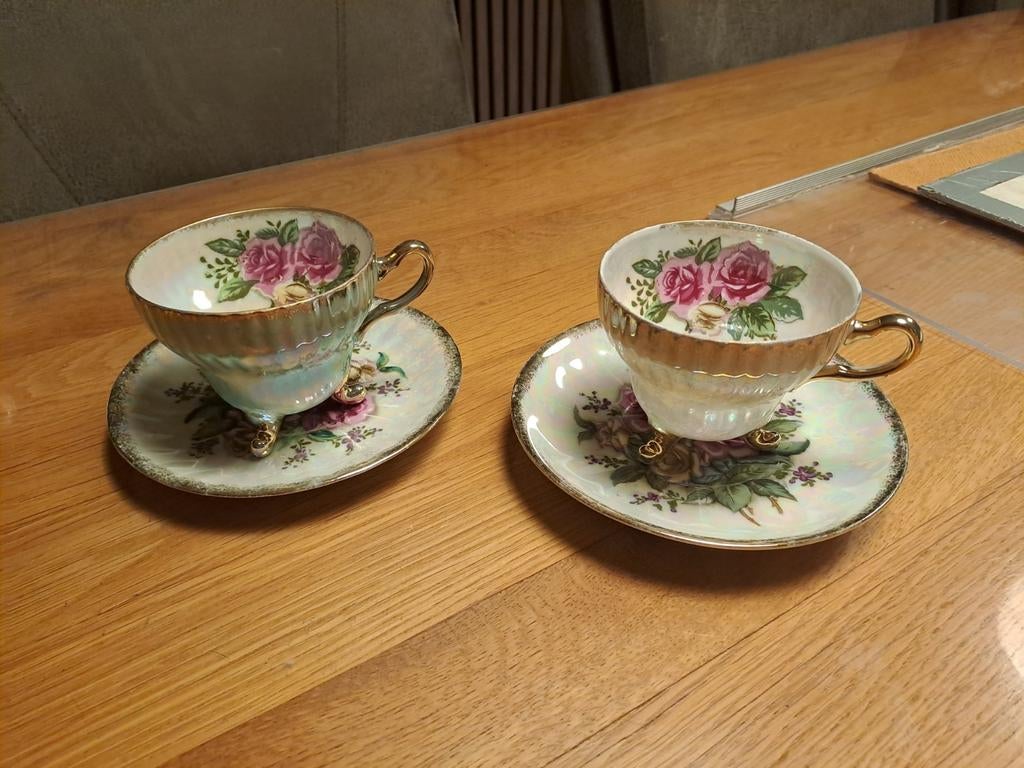 2x kop en schotel, Ophalen