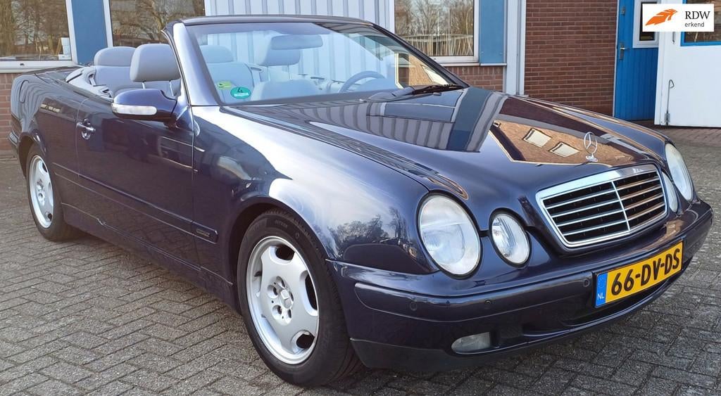 Mercedes-Benz CLK-klasse Cabrio 200 Elegance afneembare trek, Auto's, Mercedes-Benz, Automaat, 1998 cc, Gebruikt, Beige