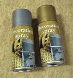 Decoratie spray 2x, Ophalen of Verzenden, Zo goed als nieuw, Materiaal