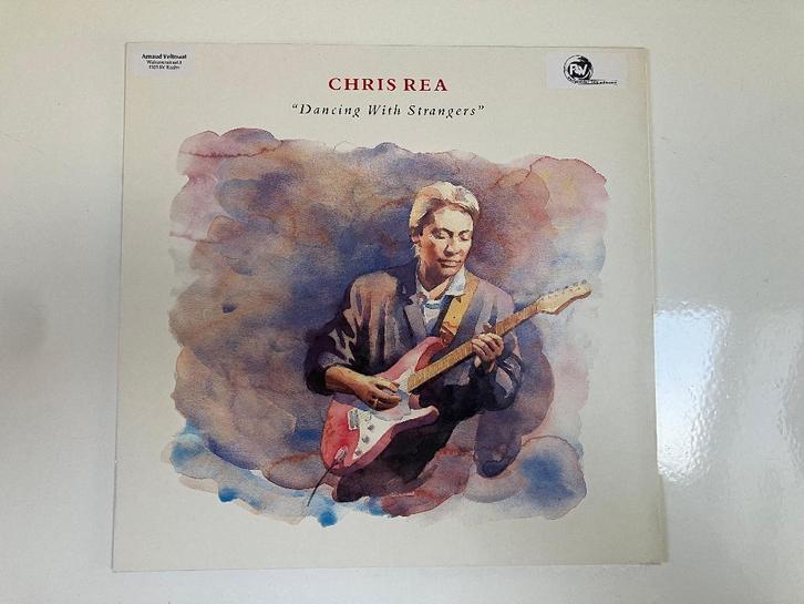 LP Chris Rea – Dancing with Strangers (1987), Cd's en Dvd's, Cd's | Pop, Gebruikt, 1980 - 1989, Ophalen of Verzenden