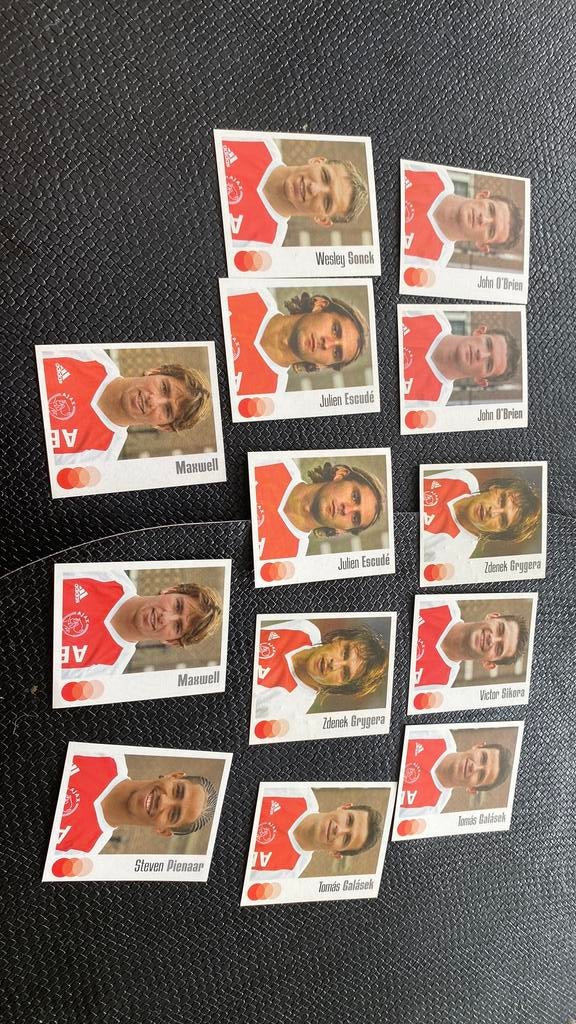 13 x ajax panini 2004, Ophalen of Verzenden, Zo goed als nieuw, Plaatje