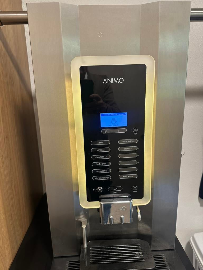 Koffie machine animo in prima staat, Ophalen of Verzenden, Zo goed als nieuw, Koffiemachine