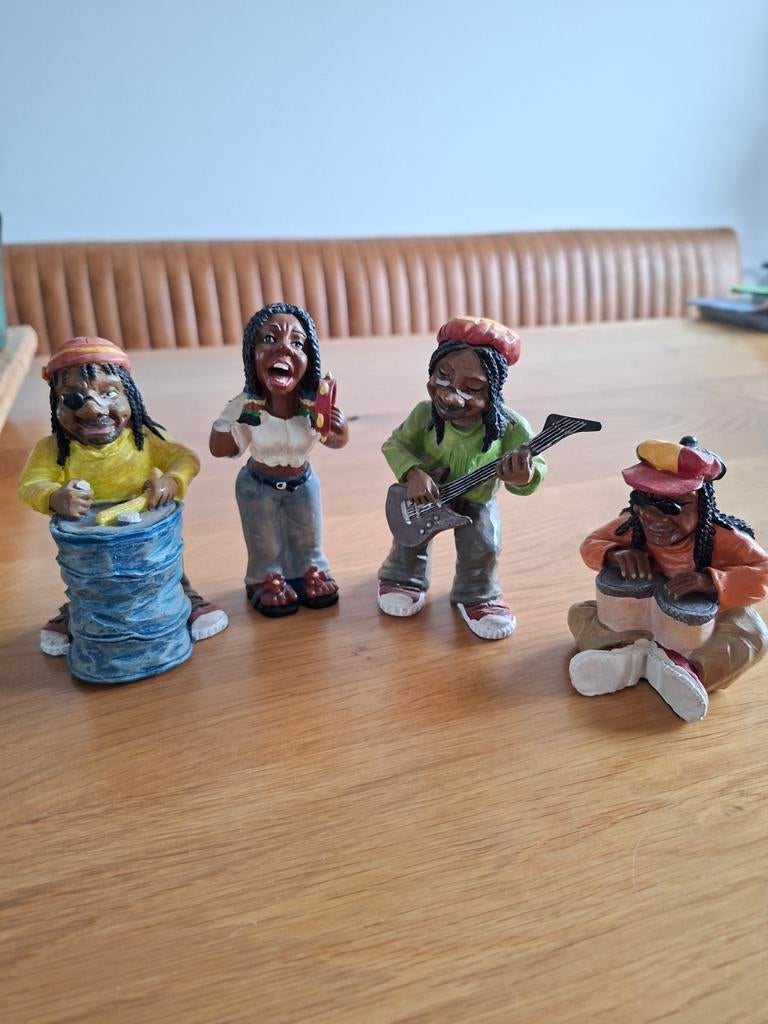 Reggae band beeldjes, Verzamelen, Poppetjes en Figuurtjes, Ophalen of Verzenden