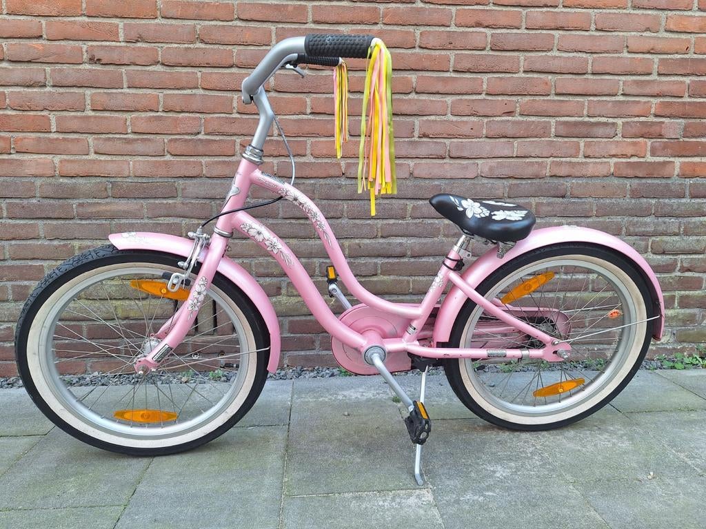 Super mooie en degelijke roze kinderfiets - 20 inch, Fietsen en Brommers, Fietsen | Kinderfietsjes, Ophalen, Zo goed als nieuw