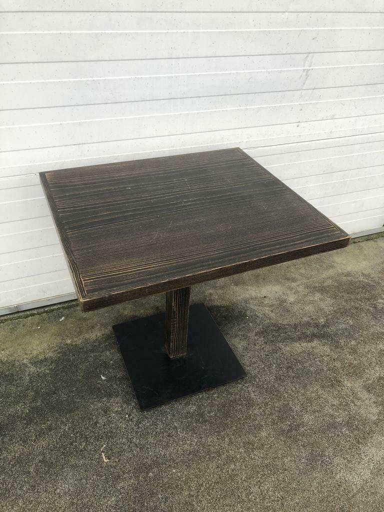 13 nette horeca restaurant tafels hout 120x80 cm 70x80 cm, Ophalen