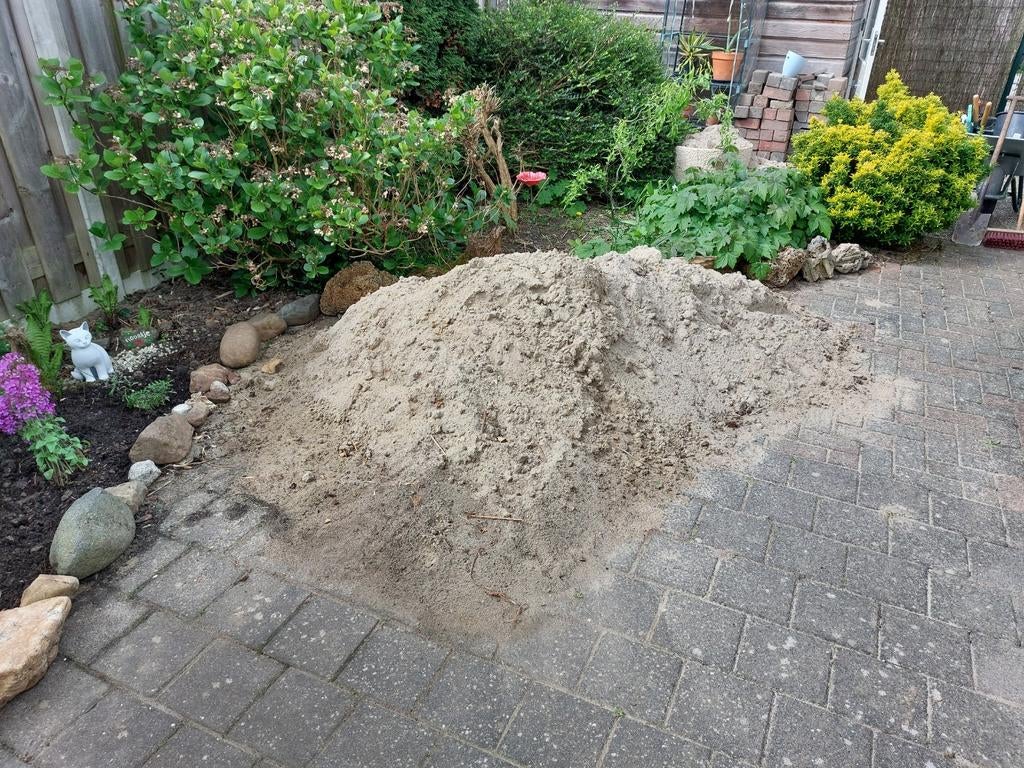 Gratis op te halen: zand/grond, Tuin en Terras, Zand, Ophalen, Overige typen