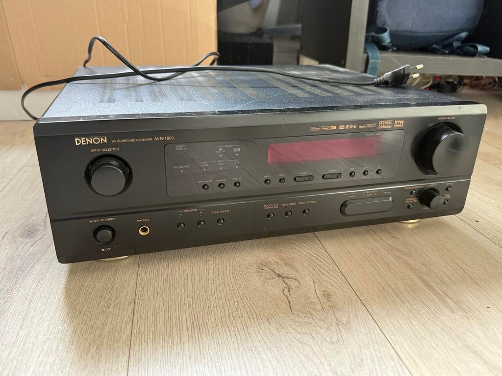 Denon AVR-1603 AV Surround Receiver - Goede Staat, Audio, Tv en Foto, Versterkers en Receivers, Gebruikt, Denon, Ophalen of Verzenden