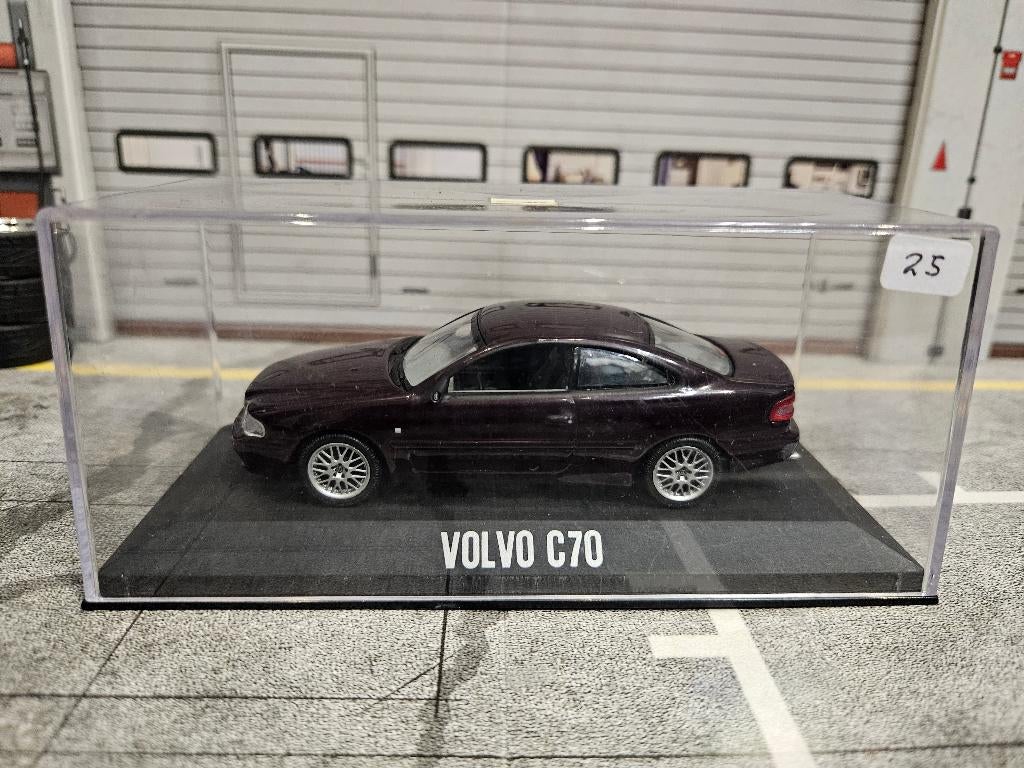 Minichamps Volvo C70 1999 1/43 in box, Ophalen of Verzenden, Gebruikt, Auto, MiniChamps