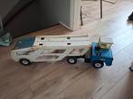 Vintage Tonka Car Carrier en Oranje Busje, Ophalen of Verzenden, Gebruikt