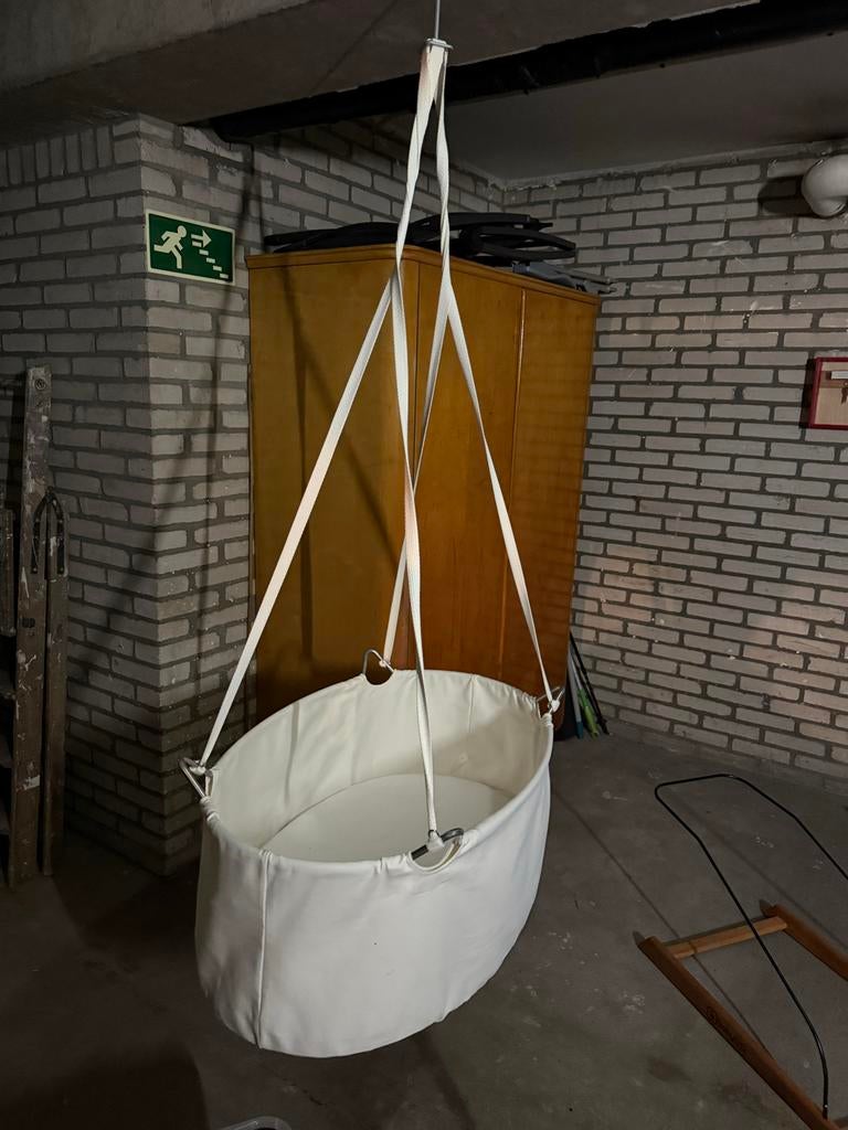 Leander babymandje, Ophalen of Verzenden, Gebruikt, Wieg