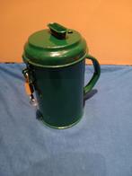 Grote donkergroene collectebus, Antiek en Kunst, Ophalen of Verzenden