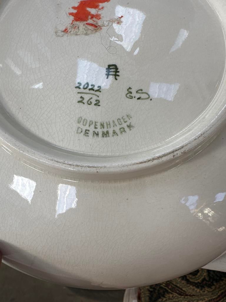 Herdenkingsbord Juliana 30 april 1916 Kopenhagen, Antiek en Kunst, Ophalen of Verzenden