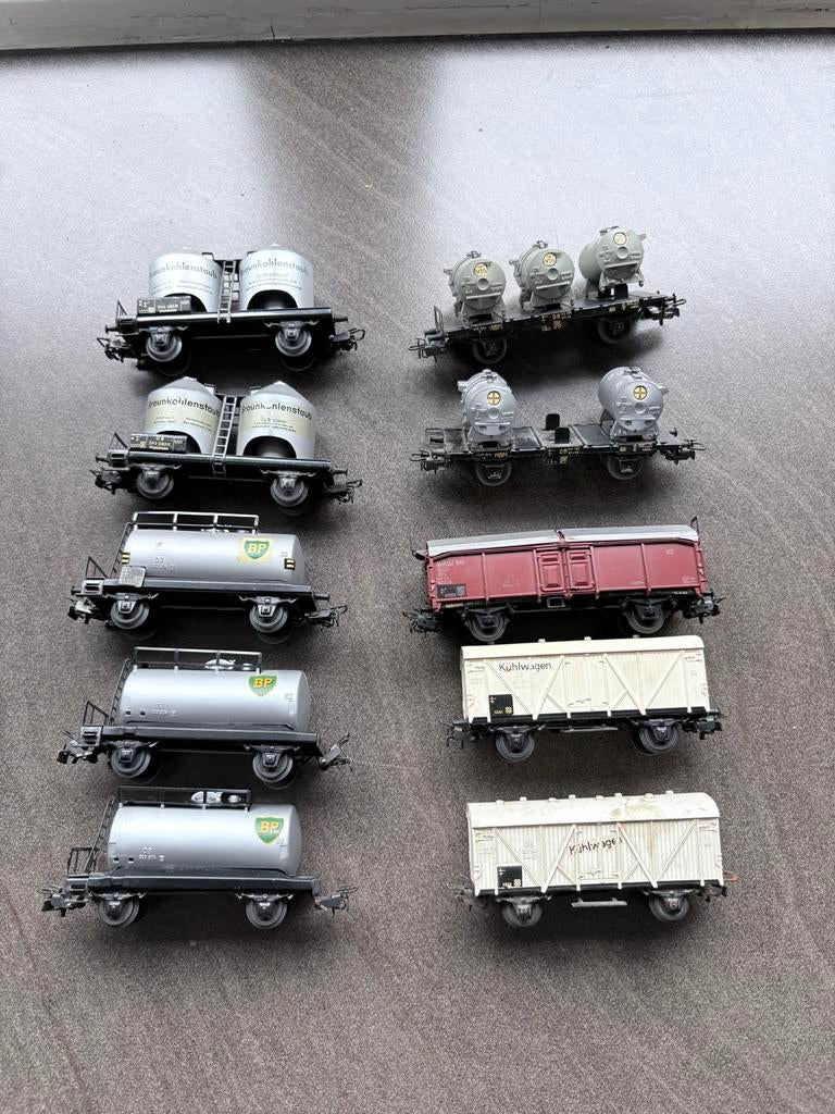 Märklin Goederenwagons - Diverse Modellen, Hobby en Vrije tijd, Modeltreinen | H0, Wisselstroom, Gebruikt, Wagon, Ophalen of Verzenden