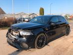 Mercedes-Benz A220 7G-DCT Edition One met rijdbare schade, Auto diversen, Zwart, Mercedes-Benz, Benzine, Hatchback