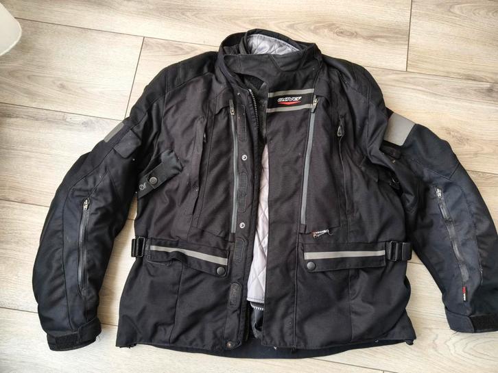 Clover Motorjas XXL - 4-seizoenen textiel jas, Motoren, Kleding | Motorkleding, Jas | textiel, Heren, Tweedehands, Ophalen of Verzenden