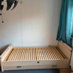 Eenpersoonsbed met lattenbodem en opberglades, Ophalen, Gebruikt, 90 cm, 200 cm