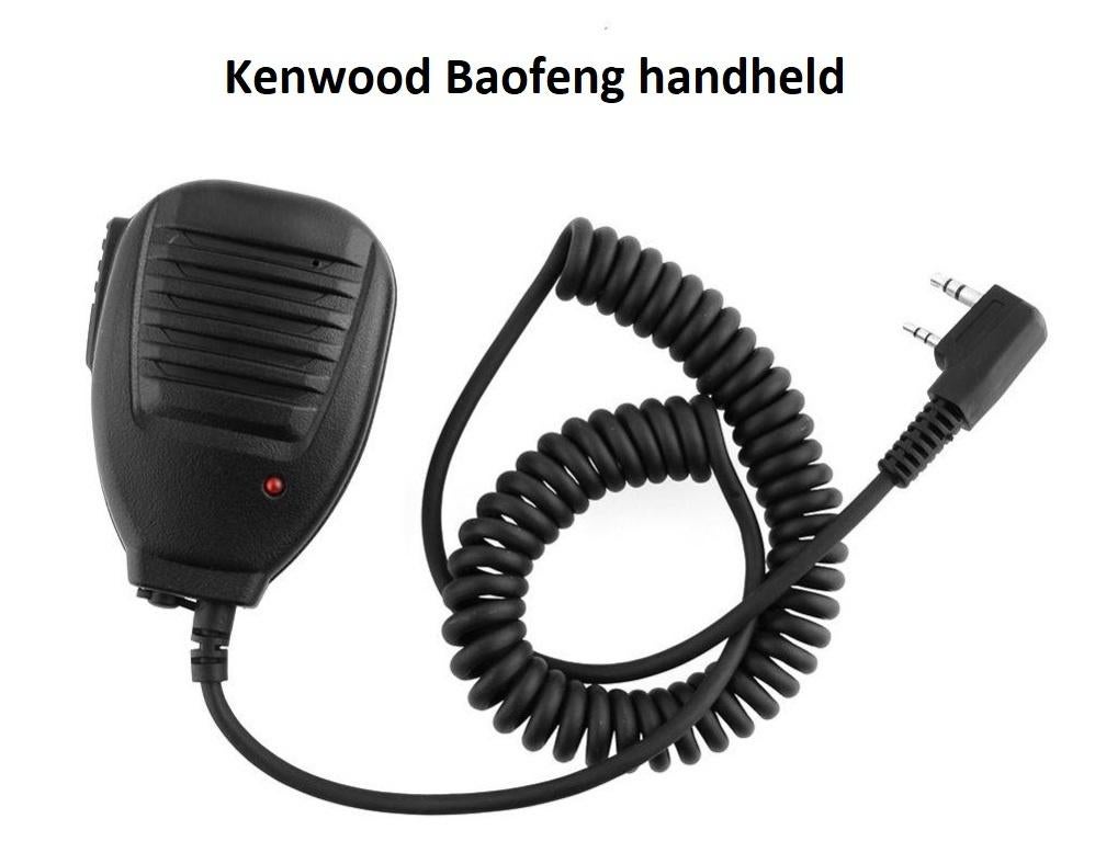 Kenwood Baofeng handheld speaker microfoon | NIEUW, Telecommunicatie, Portofoons en Walkie-talkies, Minder dan 2 km, Met broekklem