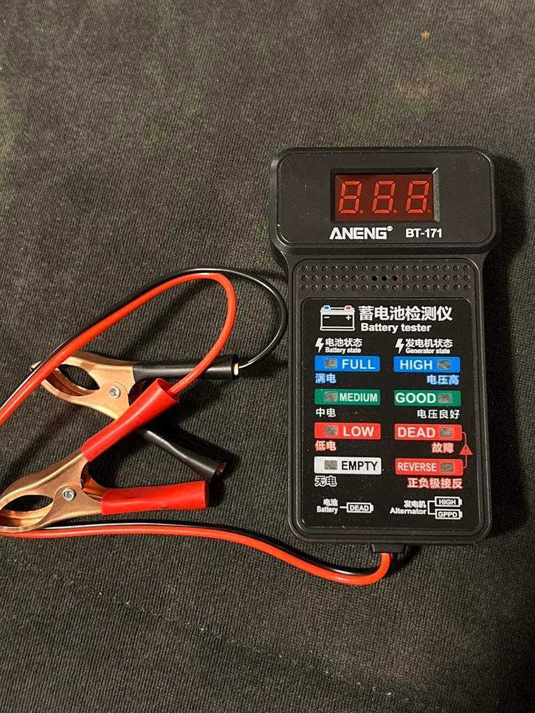 Accu tester nieuwe, Ophalen of Verzenden, Nieuw