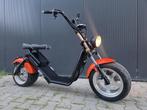 Nette Spyder Wheelz E-Chopper Elektrische scooter Zwa/oranje, Fietsen en Brommers, Overige merken, Ophalen of Verzenden, Zo goed als nieuw
