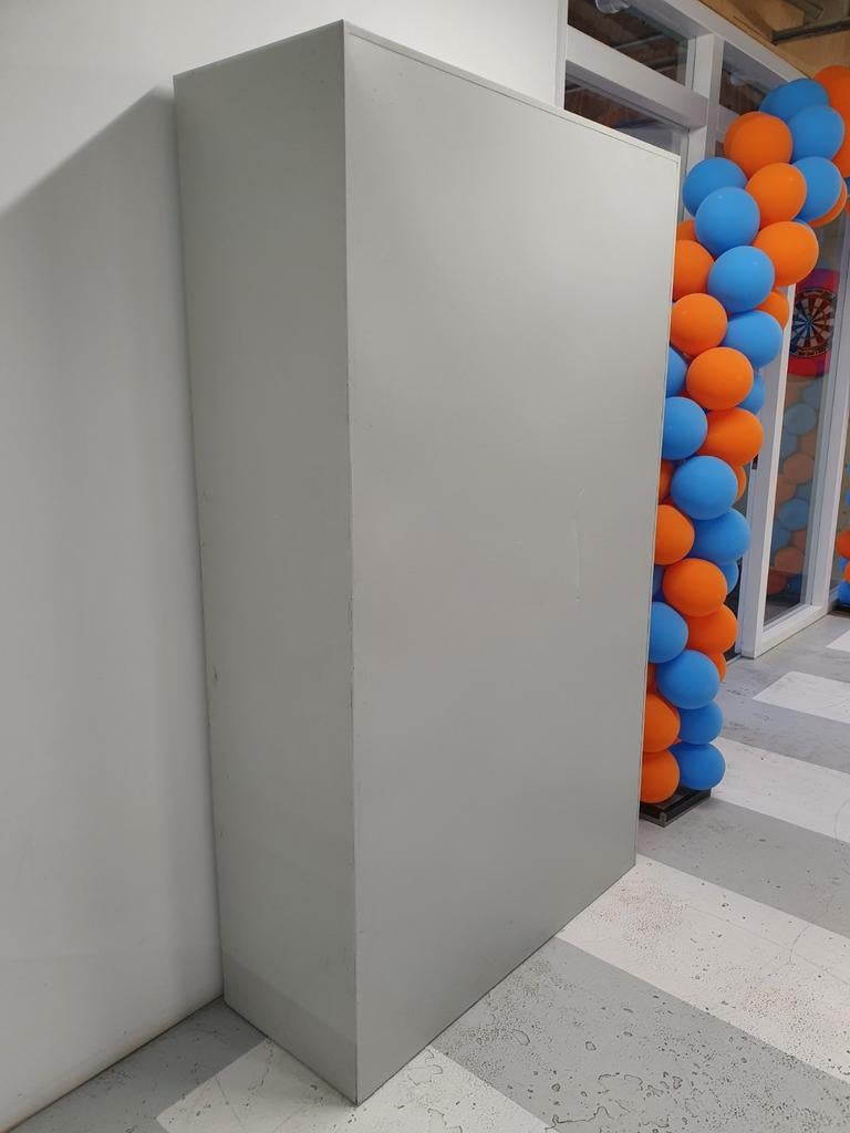 Grijze kluisjeskast met 15 vakken, Huis en Inrichting, Kasten | Lockerkasten, Ophalen