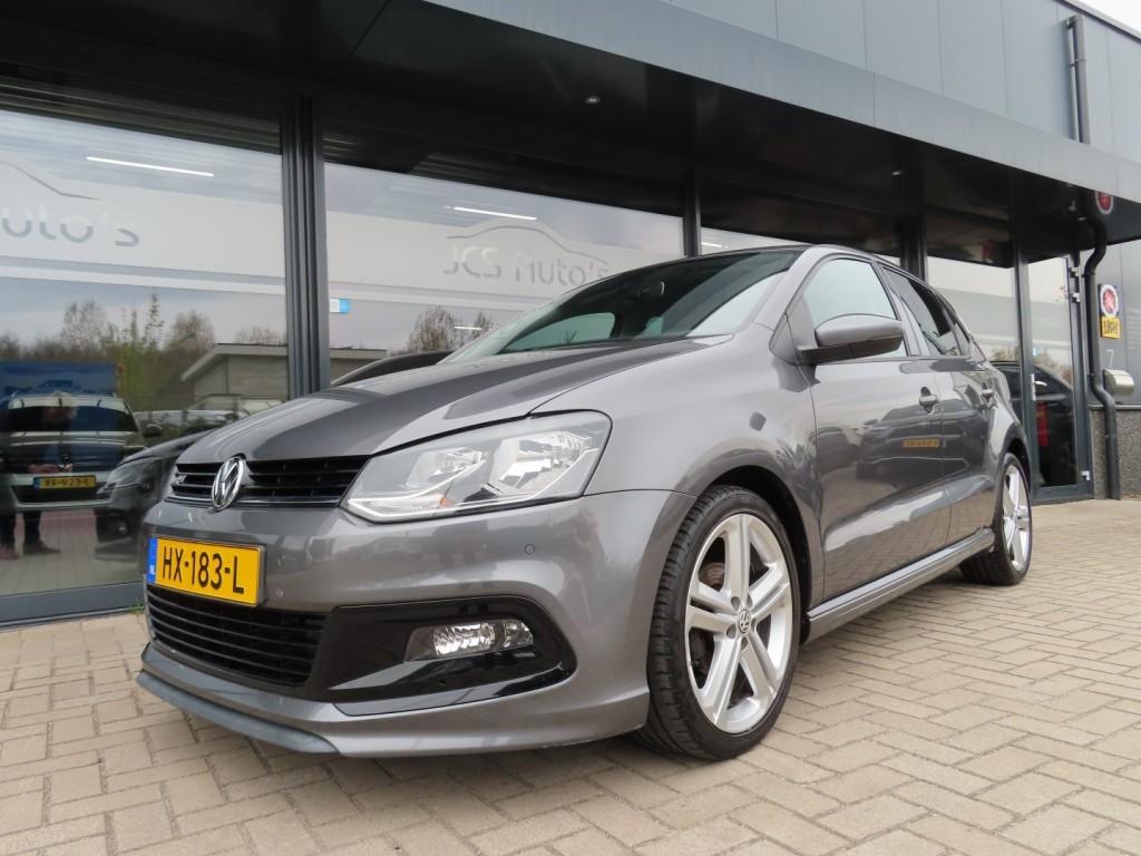 Volkswagen POLO 1.2 TSI Edition R Ecc Navi Pdc 17 Inch 2016, Auto's, Volkswagen, 21 km/l, Euro 6, 4 cilinders, Bedrijf