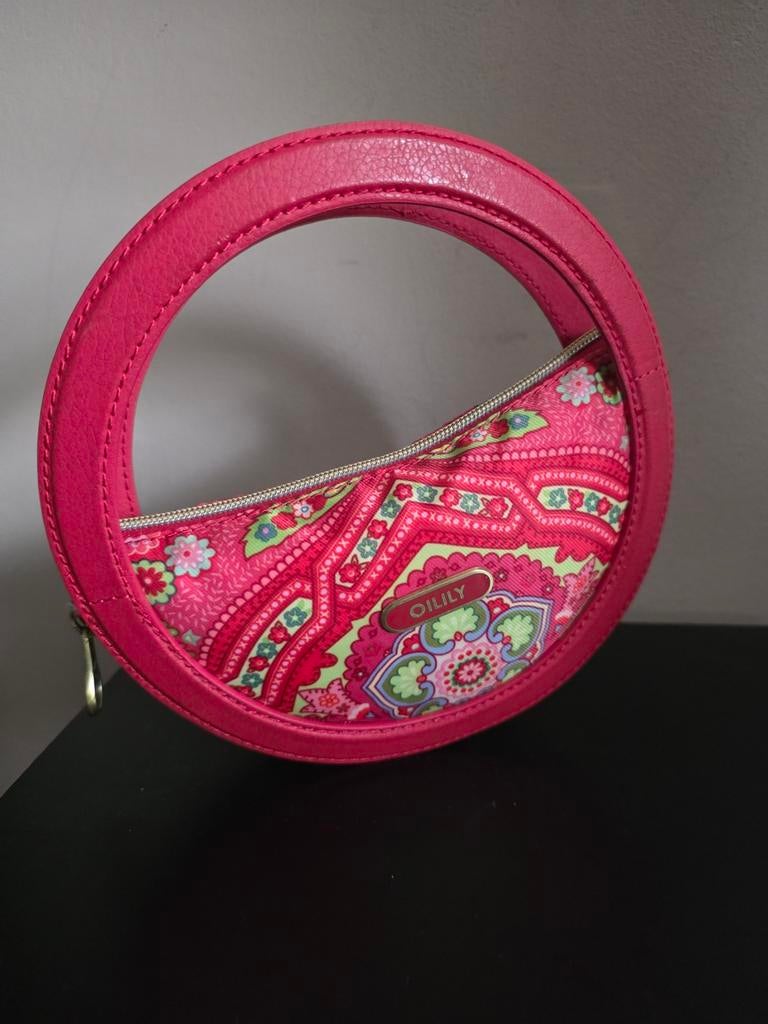 Oililly nylon handtas/minishopper, Ophalen of Verzenden, Nieuw, Rood