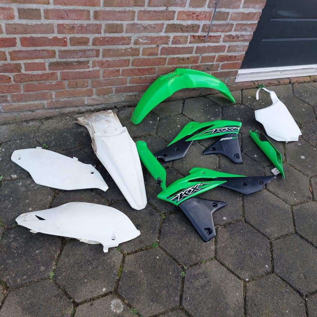 Plasticset Kawasaki KXF250 (2012-2015), Ophalen, Cmx, Cmx, Cmx