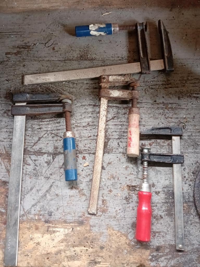 Lijm klemmen / las klemmen, Ophalen, Gebruikt