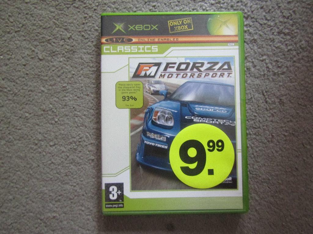 Xbox spel: FM Forza motorsport, Spelcomputers en Games, Games | Xbox Original, Gebruikt, 1 speler, Racen en Vliegen, Ophalen of Verzenden