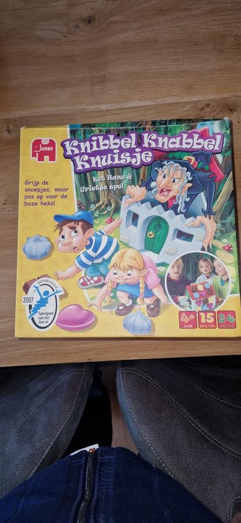 Knibbel Knabbel Knusje: Het Hans & Grietje Spel, Een of twee spelers, Ophalen of Verzenden, Gebruikt, Jumbo