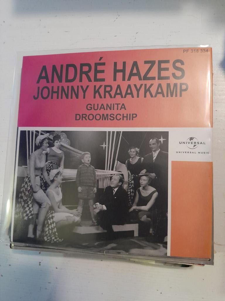 Andre hazes & johnny kraaykamp 7inch guanita, Cd's en Dvd's, Ophalen of Verzenden, Zo goed als nieuw, Nederlandstalig