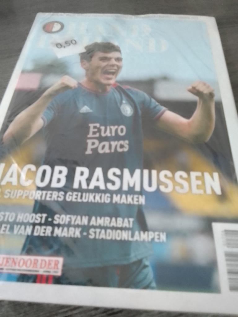 Feyenoord Magazine: Jacob Rasmussen - Euro Parcs, Ophalen, Gelezen, Sport en Vrije tijd