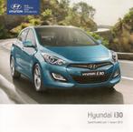 Vouwfolder specificaties Hyundai i30, maart 2012 (21x21 cm.), Ophalen of Verzenden, Nieuw, Overige merken