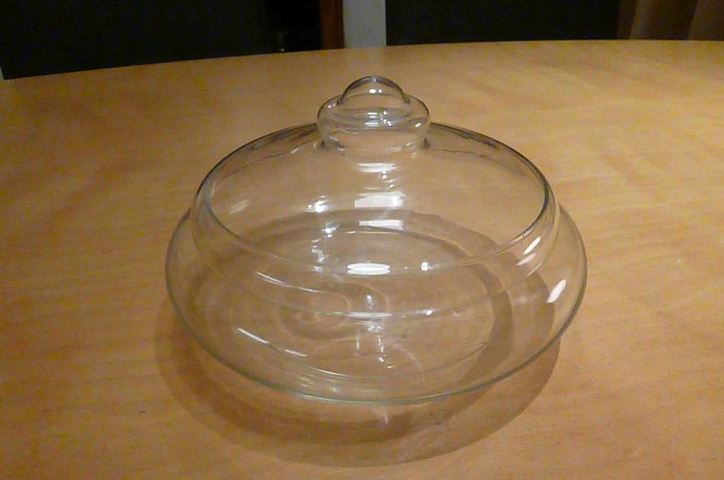 mooie retro bonbonnette van glas, Ophalen of Verzenden, Huis en Inrichting