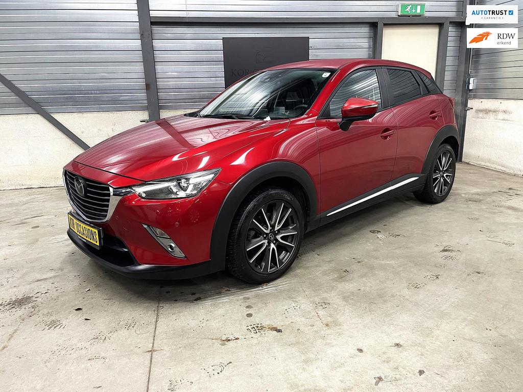 Mazda CX-3 2.0 SkyActiv-G 120 GT-M 2e eigenaar dealer onderh, 1998 cc, Gebruikt, Zwart, 4 cilinders
