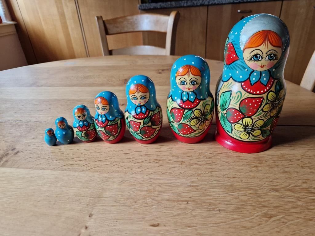 MATROESKA SET 🪆🪆, Ophalen of Verzenden, Zo goed als nieuw